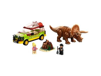 Конструктор детский LEGO Jurassic World Поиски трицератопса, 281 деталей, возраст 8+ 1-00440000_7