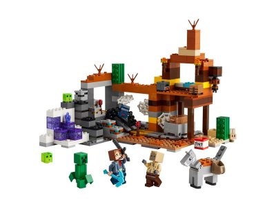 Конструктор детский LEGO Minecraft Шахта в Пустоши, 538 деталей, возраст 8+ 1-00440004_10