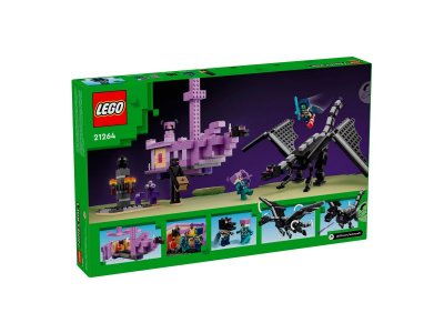 Конструктор LEGO Minecraft Дракон и корабль Эндера 21264 1-00440005_4