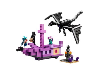 Конструктор LEGO Minecraft Дракон и корабль Эндера 21264 1-00440005_5