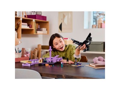 Конструктор LEGO Minecraft Дракон и корабль Эндера 21264 1-00440005_6