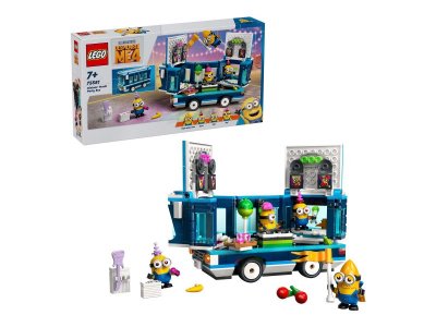 Конструктор детский LEGO Minions Автобус для музыкальной вечеринки миньонов, 379 деталей, возраст 7+ 1-00440006_1