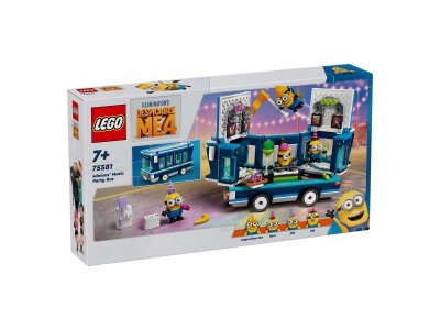 Конструктор детский LEGO Minions Автобус для музыкальной вечеринки миньонов, 379 деталей, возраст 7+ 1-00440006_4