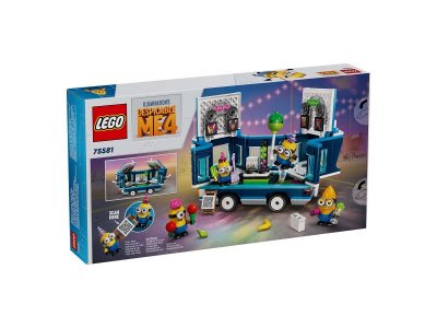 Конструктор детский LEGO Minions Автобус для музыкальной вечеринки миньонов, 379 деталей, возраст 7+ 1-00440006_3