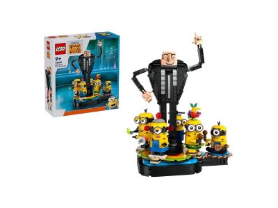 Конструктор детский LEGO Minions Грю и миньоны, 839 деталей, возраст 9+ 1-00440007_1