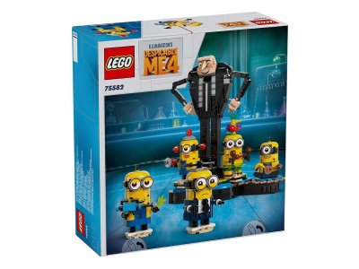 Конструктор детский LEGO Minions Грю и миньоны, 839 деталей, возраст 9+ 1-00440007_4