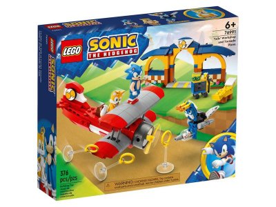 Конструктор LEGO Sonic the Hedgehog Мастерская Тейлза и Самолет Торнадо 76991 1-00440010_4