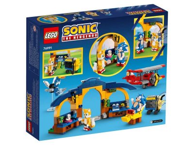 Конструктор LEGO Sonic the Hedgehog Мастерская Тейлза и Самолет Торнадо 76991 1-00440010_7