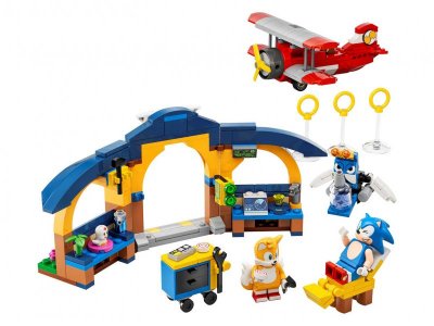 Конструктор LEGO Sonic the Hedgehog Мастерская Тейлза и Самолет Торнадо 76991 1-00440010_6