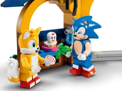 Конструктор LEGO Sonic the Hedgehog Мастерская Тейлза и Самолет Торнадо 76991 1-00440010_8