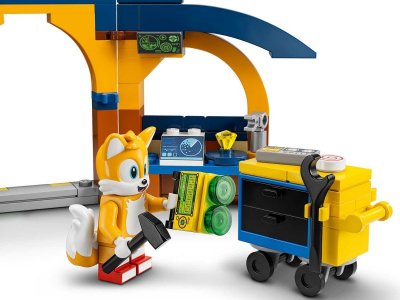 Конструктор LEGO Sonic the Hedgehog Мастерская Тейлза и Самолет Торнадо 76991 1-00440010_9