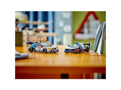 Конструктор детский LEGO Speed Champions Автомобили M4 GT3 и M Hybrid V8, 676 деталей, возраст 9+ 1-00440012_3