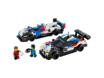 Конструктор детский LEGO Speed Champions Автомобили M4 GT3 и M Hybrid V8, 676 деталей, возраст 9+ 1-00440012_9