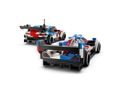 Конструктор детский LEGO Speed Champions Автомобили M4 GT3 и M Hybrid V8, 676 деталей, возраст 9+ 1-00440012_10