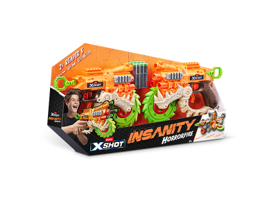 Набор игровой Zuru X-Shot Insanity Хоррорфайр Рипер Х ДУО (2 бластера, 16 снарядов) 1-00440713_6