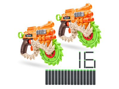 Набор игровой Zuru X-Shot Insanity Хоррорфайр Рипер Х ДУО (2 бластера, 16 снарядов) 1-00440713_12