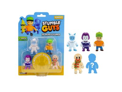 Набор фигурок Stumble Guys 3D Стамблеры 5 шт., 5 см 1-00440329_1