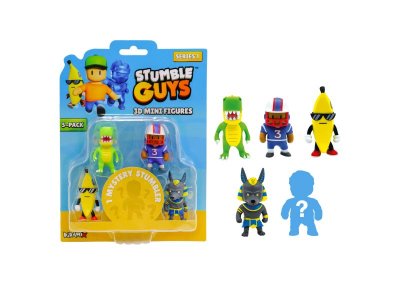 Набор фигурок Stumble Guys 3D Стамблеры 5 шт., 5 см 1-00440330_1