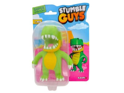 Фигурка-тянучка Stumble Guys Стамблеры T-Rex, 12 см 1-00440347_1