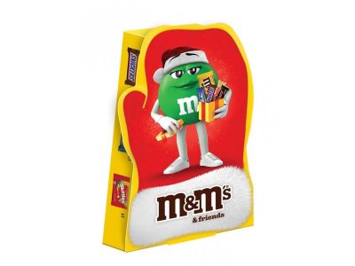 Набор подарочный кондитерских изделий M&Ms and Friends Варежка 167 г 1-00441352_2