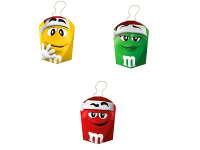 Набор подарочный кондитерских изделий M&Ms and Friends Елочная игрушка 60 г 1-00441353_1