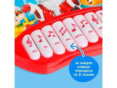 Игрушка Zabiaka Пианино С новым годом, звук 1-00384164_9