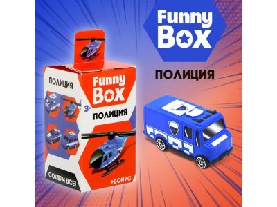 Набор игровой Woow Toys Funny Box Полиция 1-00443163_1