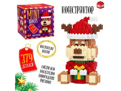 Конструктор Unicon Mini Blocks Олень, 379 деталей 1-00443212_1