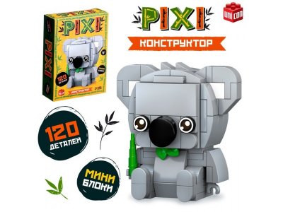 Конструктор Unicon Pixi Коала, 120 деталей 1-00443229_1