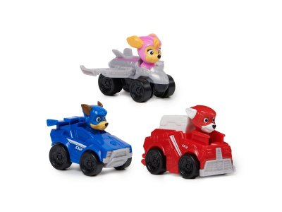 Игровой набор Щенячий патруль Pup Squad, 3 машинки 6см Paw Patrol 1-00441150_1