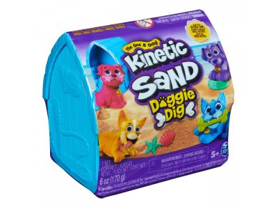 Игровой набор Кинэтик Сэнд кинетический песок 170г, сюрприз с фигуркой Kinetic Sand 1-00441196_5