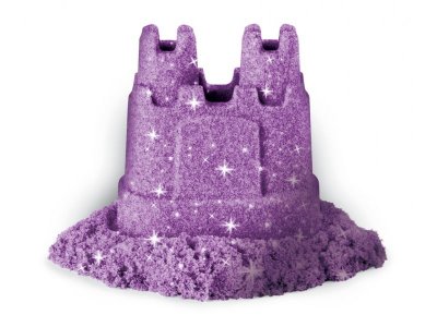 Кинетический песок Кинэтик Сэнд 340г, набор 3 вида, блестящий. Kinetic Sand 1-00441197_6