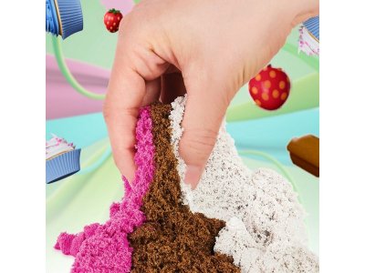 Игровой набор Кинэтик Сэнд Магазин мороженого, кинетический песок с акс. Kinetic Sand 1-00441198_6