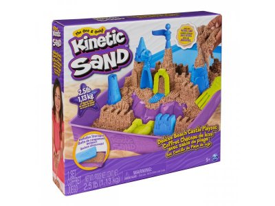 Игровой набор Кинэтик Сэнд Замок, кинетический песок с акс. Kinetic Sand 1-00441200_2