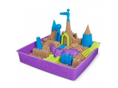 Игровой набор Кинэтик Сэнд Замок, кинетический песок с акс. Kinetic Sand 1-00441200_3