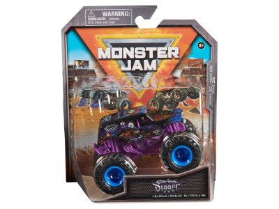 Игрушка Монстер Джем. Машинка 1:64 в ассорт. 9 видов в блистере Monster Jam 1-00441201_4