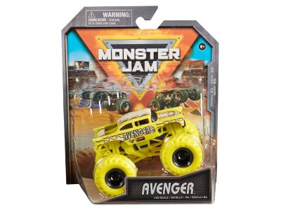 Игрушка Монстер Джем. Машинка 1:64 в ассорт. 9 видов в блистере Monster Jam 1-00441201_15