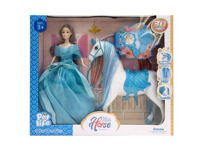 Игровой набор Maya Toys Кукла Дейзи с лошадкой 1-00441631_1