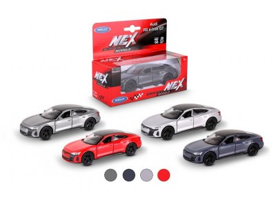 Машинка Welly Audi e-tron GT с пружинным механизмом, 1:38 1-00444242_1