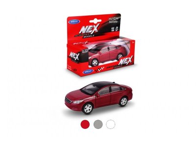 Машинка Welly Hyundai Sonata с пружинным механизмом, 1:38 1-00444246_1