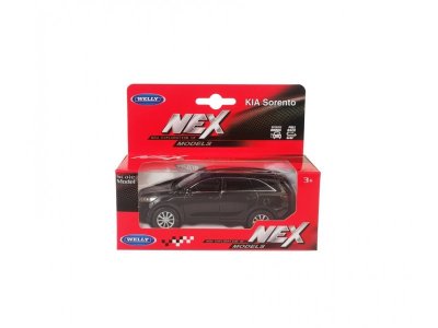 Машинка Welly Kia Sorento с пружинным механизмом, 1:38 1-00444247_7