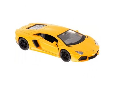 Машинка Welly Lamborghini Aventador Coupe с пружинным механизмом, 1:38 1-00444248_5