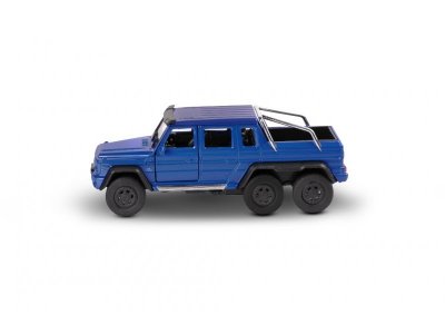 Машинка Welly Mercedeces-Benz G63 AMG 6X6 с пружинным механизмом, 1:38 1-00444249_3