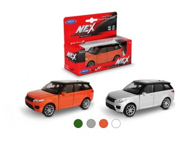 Машинка Welly Range Rover Sport с пружинным механизмом, 1:38 1-00444252_1