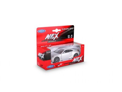 Машинка Welly Subaru BRZ с пружинным механизмом, 1:38 1-00444253_2