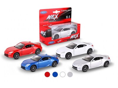 Машинка Welly Subaru BRZ с пружинным механизмом, 1:38 1-00444253_1