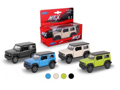 Машинка Welly Suzuki Jimny с пружинным механизмом, 1:38 1-00444254_1