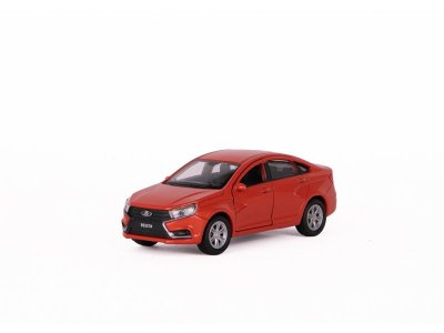 Машинка Welly LADA Vesta с пружинным механизмом, 1:38 1-00444261_4