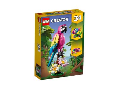 Конструктор Lego Creator 3 в 1  Экзотический розовый попугай, 253 дет. 1-00444632_8