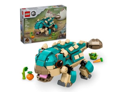 Конструктор LEGO Jurassic World Малыш Бампи: Анкилозавр 76962 1-00444641_1